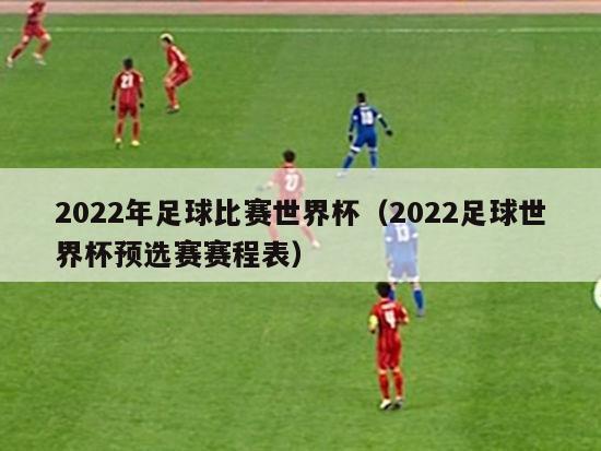 2022年足球比赛世界杯（2022足球世界杯预选赛赛程表）