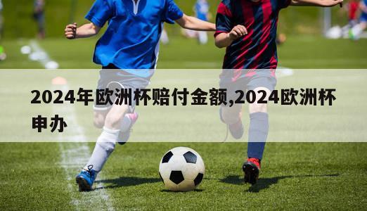 2024年欧洲杯赔付金额,2024欧洲杯申办