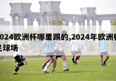 2024欧洲杯哪里踢的,2024年欧洲杯足球场